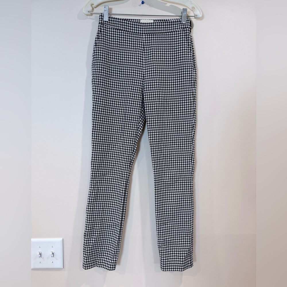 🔥Sézane Black & White Women’s Slim Dress Pants Size 34 EC🔥